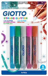 GLITTER GLUE GIOTTO 10,5ML STRASS | 1 UNIDADES | (GIOTTO)